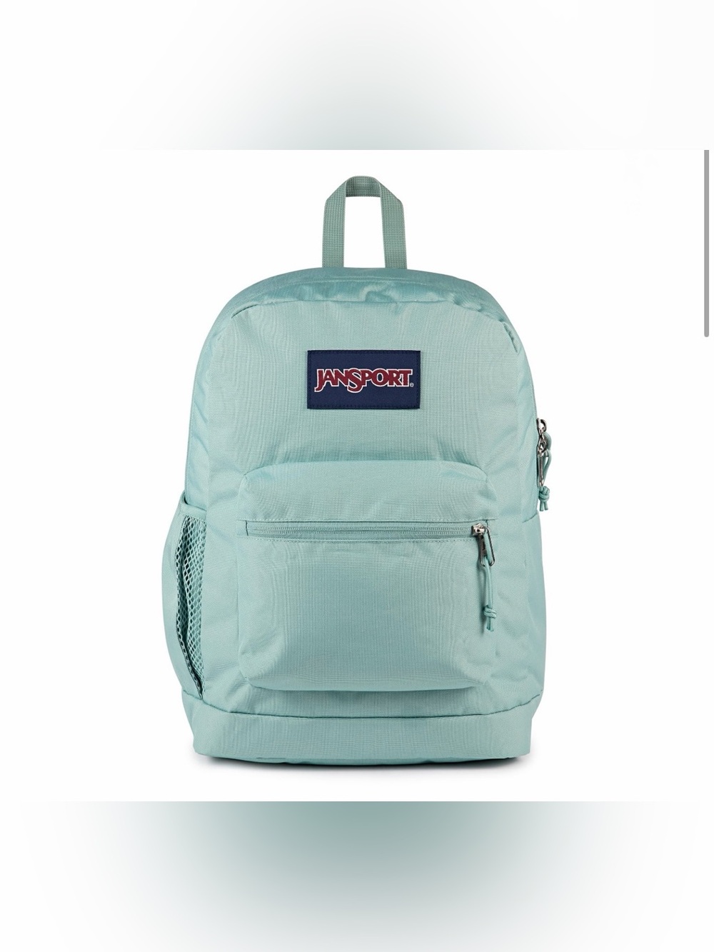 JanSport Cross Town Plus Backpack Faded Sage 15” Laptop Sleeve JS0A7ZNZLA8, NWT